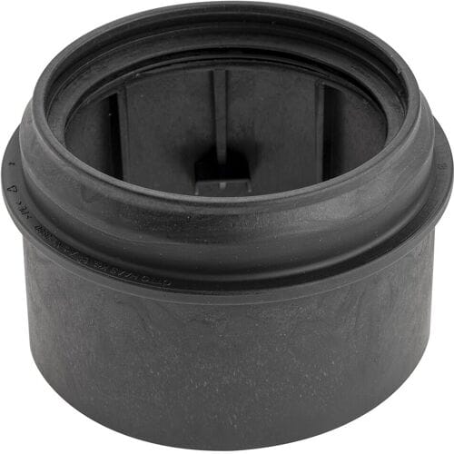 HAAS transition piece for PE wall-toilet connection bend weldable