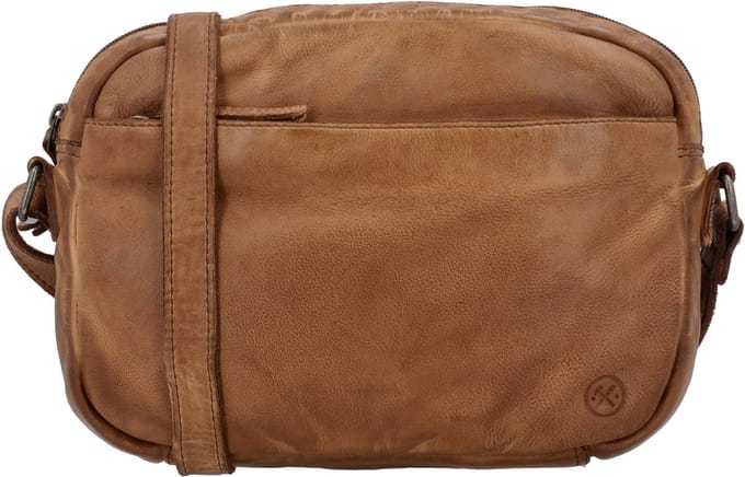 Hide & Stitches Essentials Schoudertas - Cognac