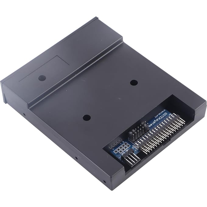 3.5 1000 Diskette Drive naar USB Emulator Simulatie Voor Muzikaal Keyboard zwart