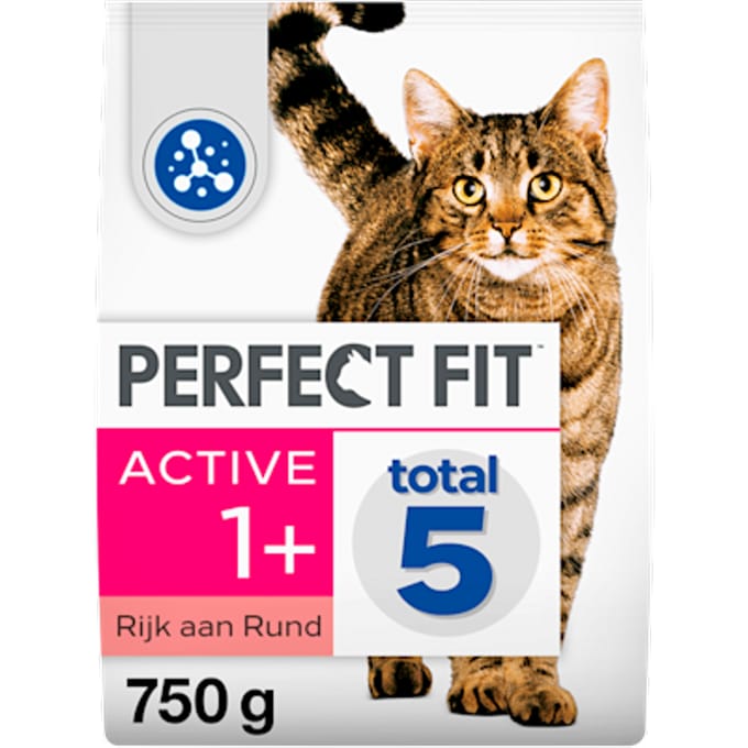 Perfect Fit Kat Droog Adult Active Rund - Kattenvoer - 750 g
