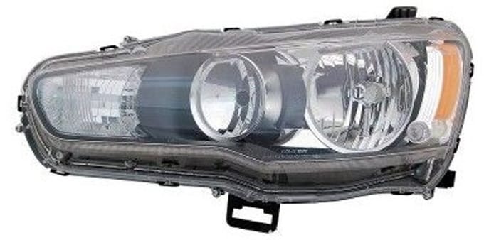 VanWezel 3232961 - Phare double avant gauche pour Mitsubishi Lancer de 2008 à fin de production