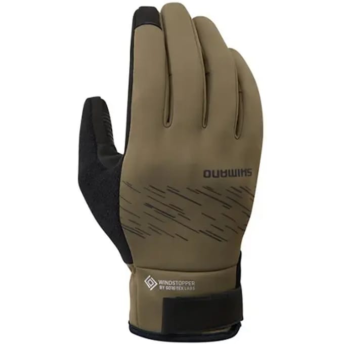 Shimano Windstopper Insulated Handschoenen Bruin L Man