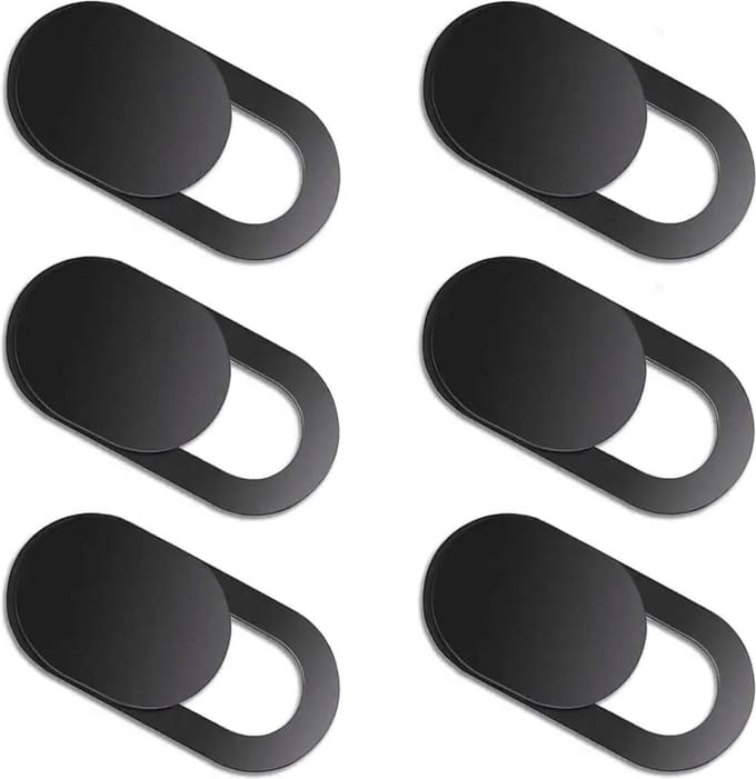Cicon Webcam cover 3 Pack - Privacy webcam covers geschik voor Macbook, laptop, Tablet & Smartphone - Camera Cover - Webcam Schuifje