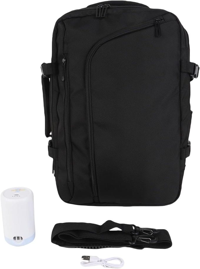Vacuüm Rugzak - Compressie Tas - Reis Opslag - Uitbreidbaar Ontwerp - 35L - Zwart
