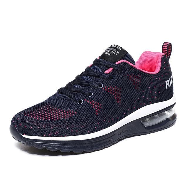 Dames Hardloopschoenen Ademende Sneakers met Luchtkussen 39 blauw