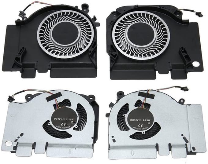 CPU-ventilator - Stille CPU-ventilator - Koelsysteem - Hoge prestaties CPU-ventilator - Vervangende interne koeler voor MI-laptop
