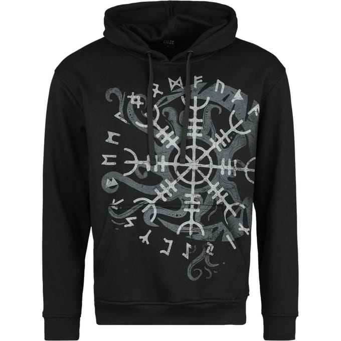 Outer Vision Trui met capuchon - Vicero Shield - S tot XXL - voor Mannen - zwart