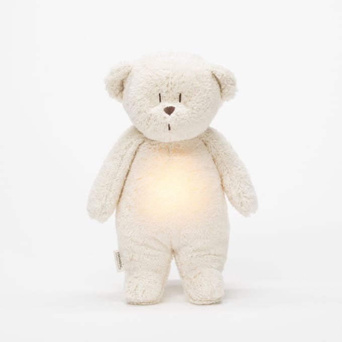 Moonie The Humming Bear Slaapknuffel - Polar
