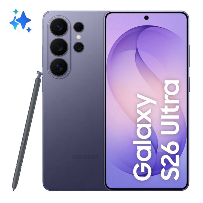 Samsung Galaxy S26 Ultra - 512GB - Cobalt Violet