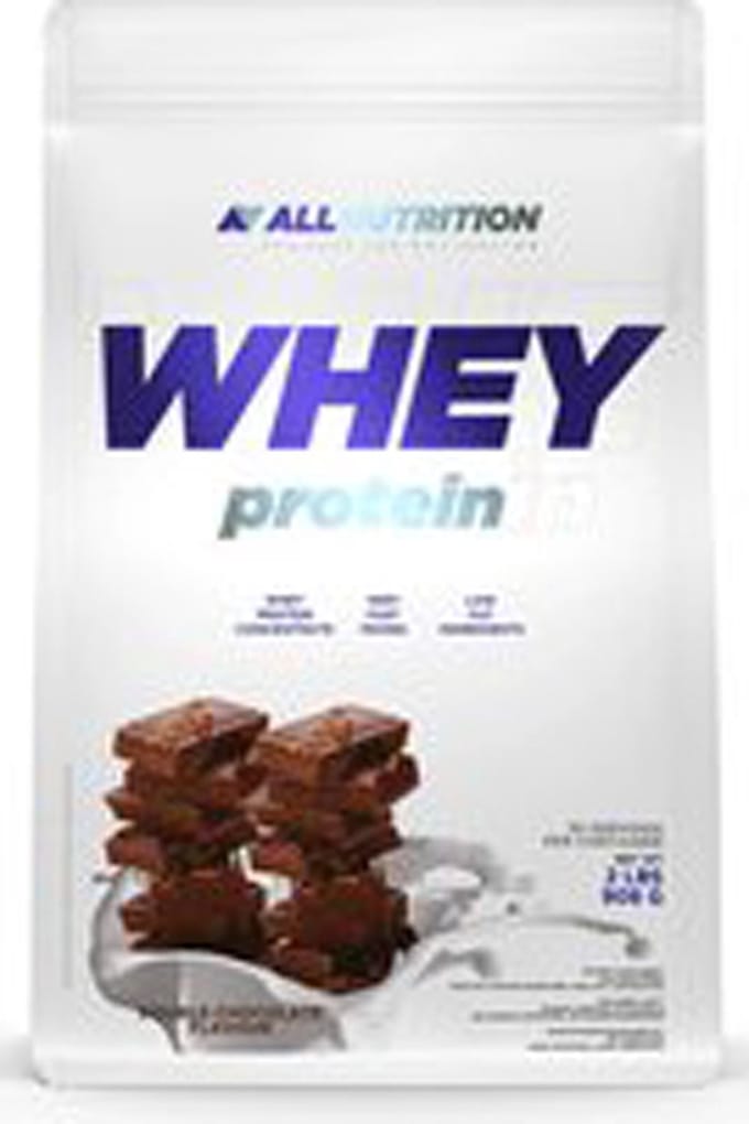 AllNutrition | Whey protein | Double chocolate | 908gr 30 servings | Eiwitshake | Proteïne shake | Eiwitten | Whey Proteïne | Supplement | Concentraat | Nutriworld