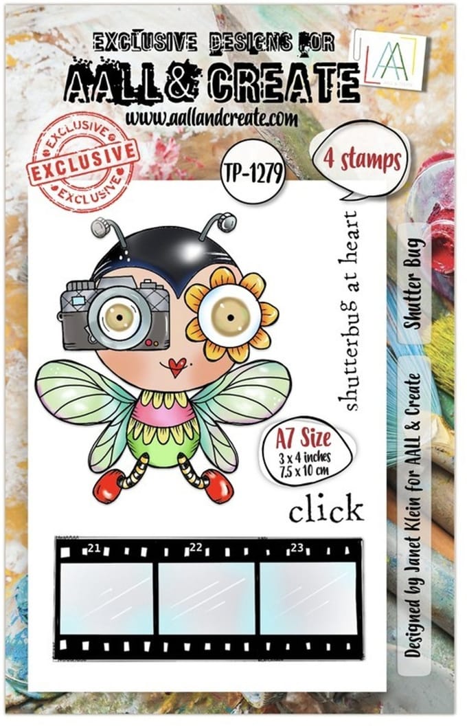 Aall & Create clearstamps A7 - Shutter bug