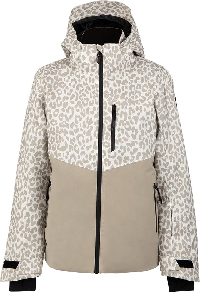 Brunotti Teallasy-Print Meisjes Snow Jacket | Luipaard Snow