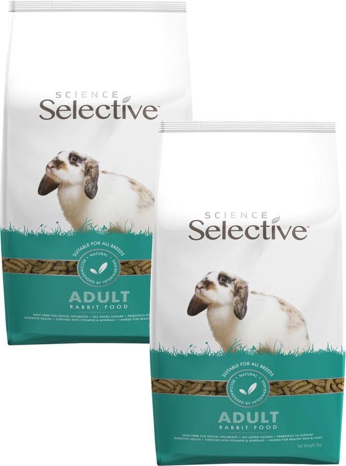 Supreme Selective Konijn - Konijnenvoer - 2 x 3 kg