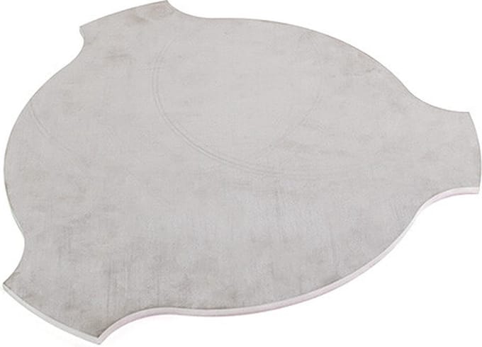 YAKINIKU Teppanyaki Bakplaat - COMPACT - 13 inch - Diameter 35 cm - Extra Sterk RVS - Japanse Kooktechniek - Kamado Accessoire