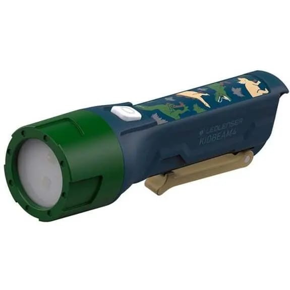 Ledlenser KIDBEAM4 GROEN - zaklamp - kinderen - 2x AAA - 70 lumen - 12 m - IP44