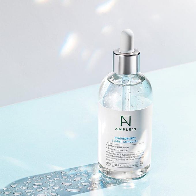 AMPLE: N - Hyaluron Shot Light Ampoule Jumbo 2025 Version - 100ml