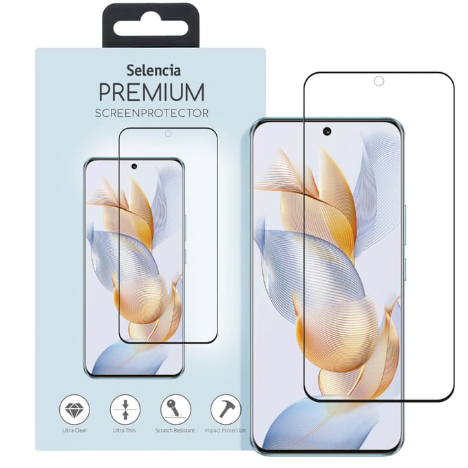 Selencia Screen Protector - Geschikt voor Honor 90 - Gehard Glas Premium Screenprotector