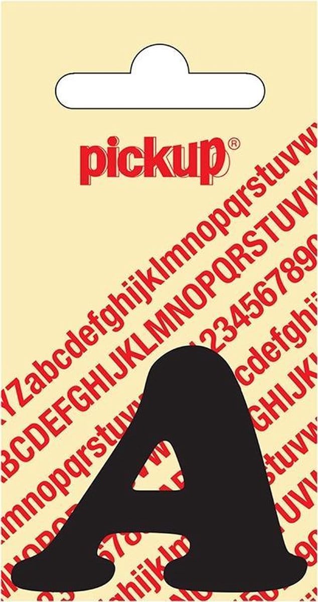 Pickup plakletter CooperBlack 40 mm - zwart A