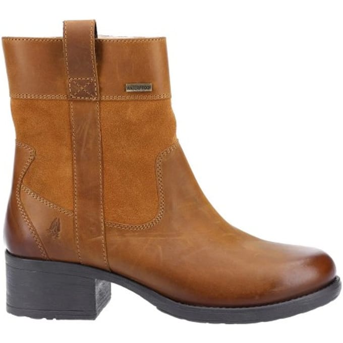 Hush Puppies Dames Saskia Leren Boots (Tan)