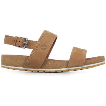 Timberland Malibu Waves 2-band Brede Sandalen Bruin EU 37 Vrouw