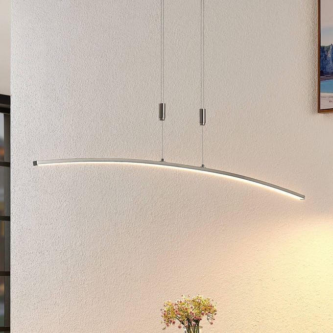 Lindby Phillie LED hanglamp, in hoogte verstelbaar
