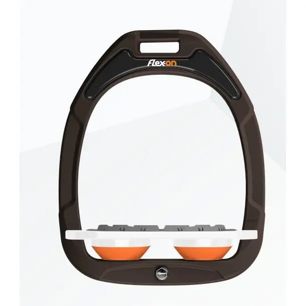 Plat Grip Bruin/Wit/Oranje Flex-On Green Composite