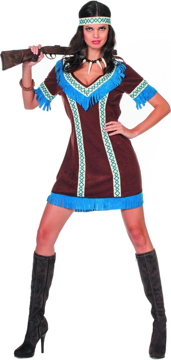 Indianen jurk Tenderfoot - Maat 38