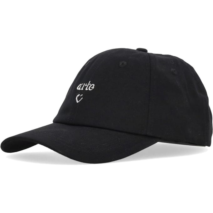 Hoed Visiera Curva Man Heart Logo Cap zwart