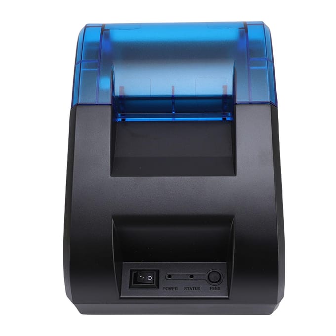 POS Kassabonprinter 58mm USB Bluetooth ESC POS Commando Draagbare Thermische Kassabonprinter voor Android EU Plug