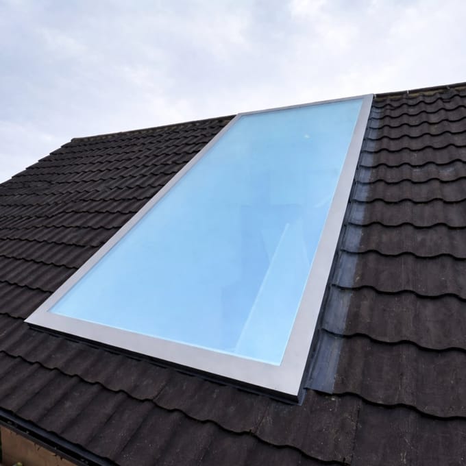 Vast Dakraam 40x200 cm – HR+++ Triple Glas – Schuin Dak – Geluidsisolerend – Lekvrij
