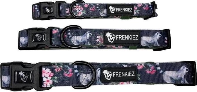 Frenkiez Maki Flower Halsband, Medium