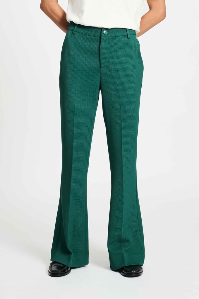 POM Amsterdam Pants - Liv Pine Green Taglia: 40 | Pantaloni da completo Outlet | Donna | Ciano