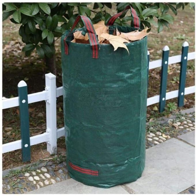 Tuinafvalzak - Set van 3 - 300 L - Hoogte 84 cm - Diameter 67 cm