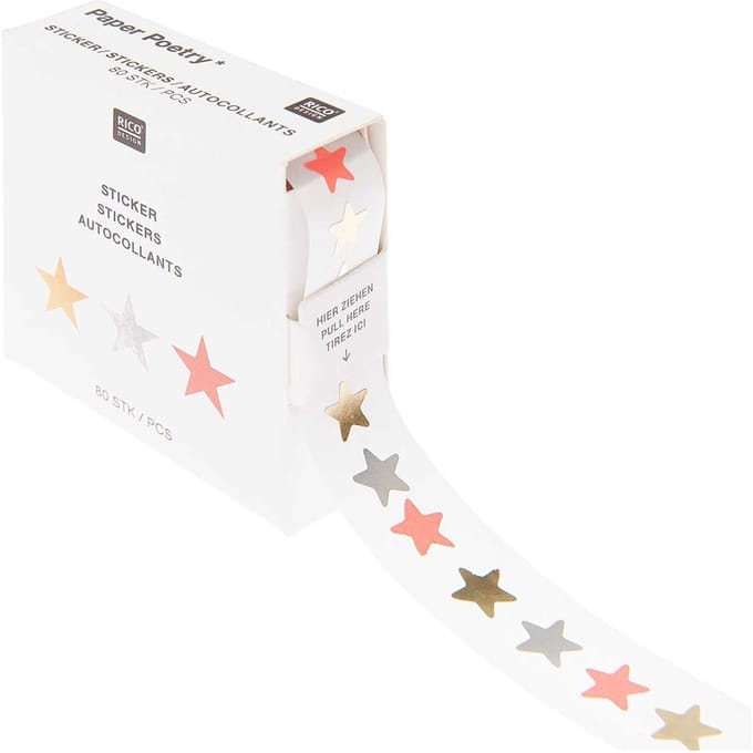 Sticker rol - Sterren