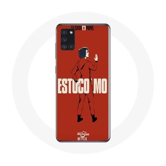Coque Samsung Galaxy A21S La Casa De Papel Estocolmo dessin