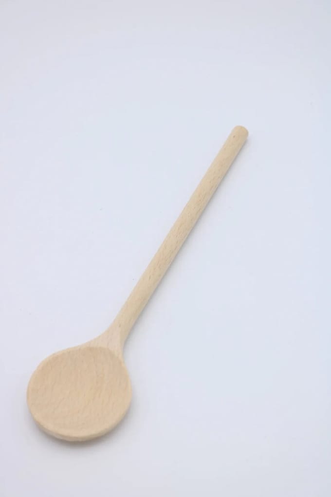 FSC keurmerk beukenhouten pollepel 20cm