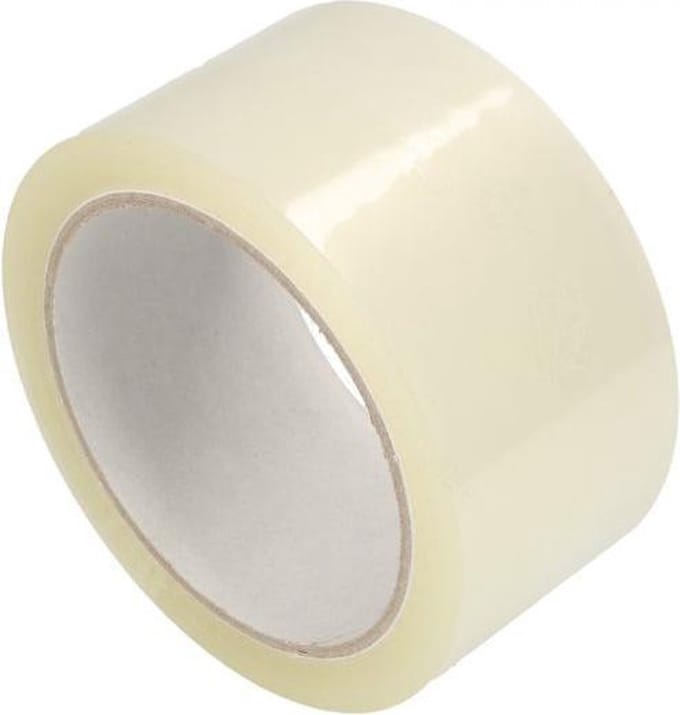 6 Rollen - Verpakkingstape PP 50 mm x 66 mtr - transparant / Tape / Plakband / Scotch