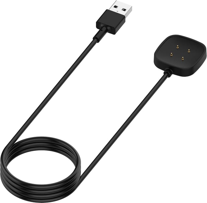 Fitbit Versa 4/Sense 2 magnetische oplaadkabel (officieel)