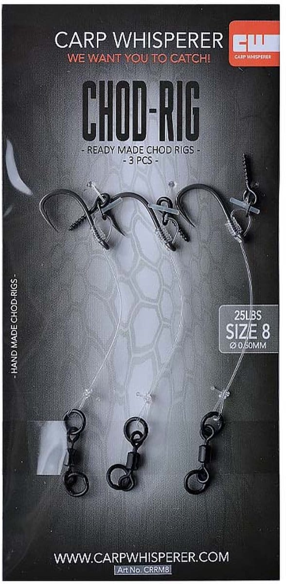 Carp Whisperer - Chod rig - Haak maat: 8 - 3 stuks