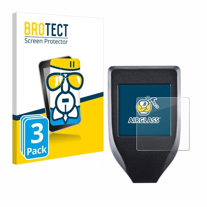 Screenprotector 3 Stuks voor Trezor Model T Beschermglas transparant