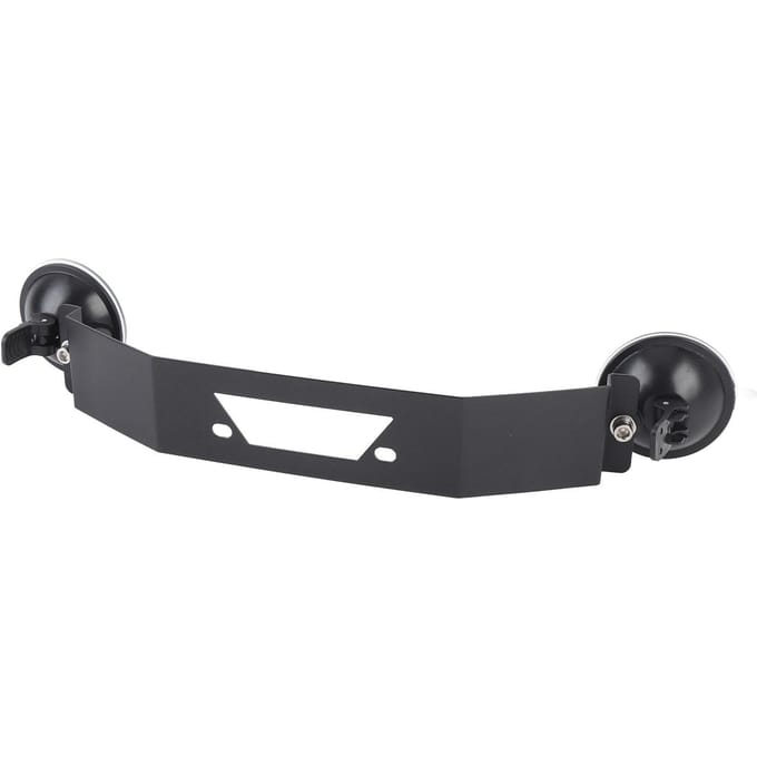 Zuignap Montagekit voor Mini Schotelantenne Aluminiumlegering Basisbeugel voor Auto Camper Boot gray