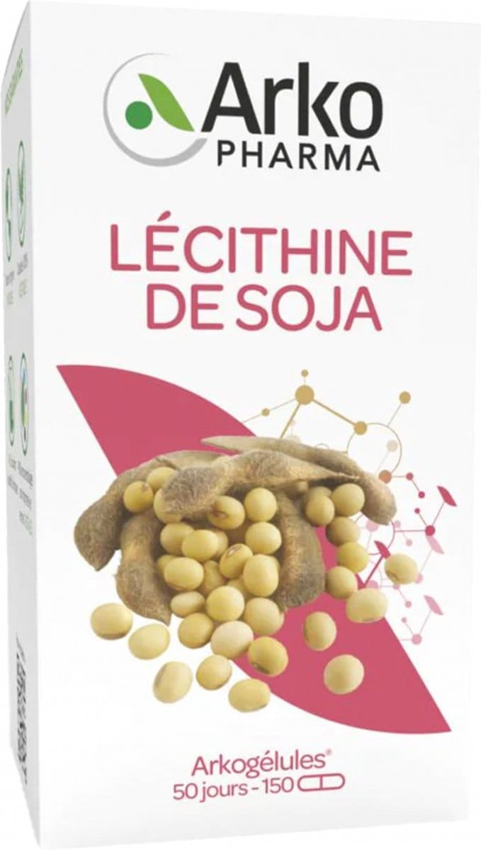 Arkopharma Arkogélules Lécithine de Soja 150 Capsules