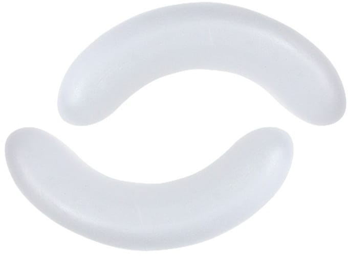 Polystyreen halve maan L35cm B8cm 2st