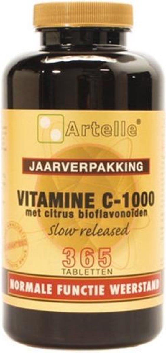 Artelle Vitamine C 1000mg/200mg bioflavonoiden 365 Tabletten