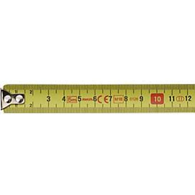 Stanley PowerLock - Rolmaat - 3m - Chromen Behuizing - Mylar® Coating