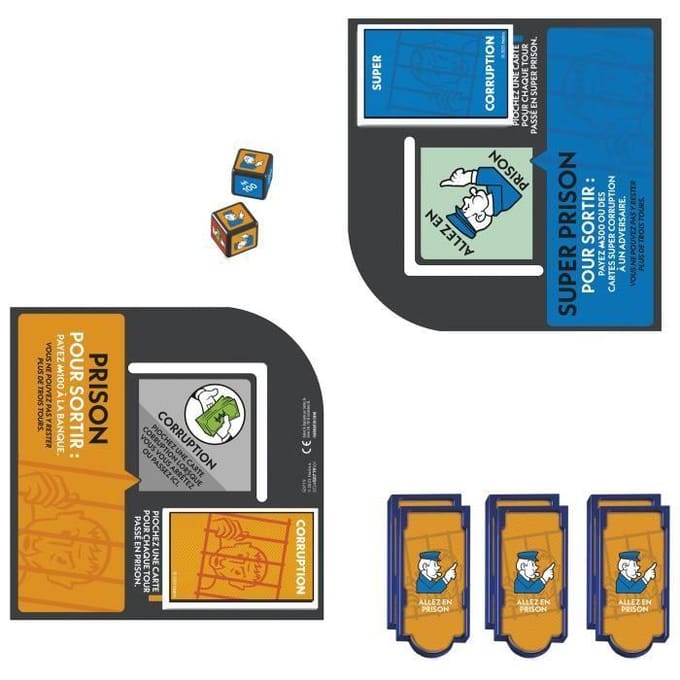 Monopoly Naar de gevangenis - UItbreiding - Franstalig