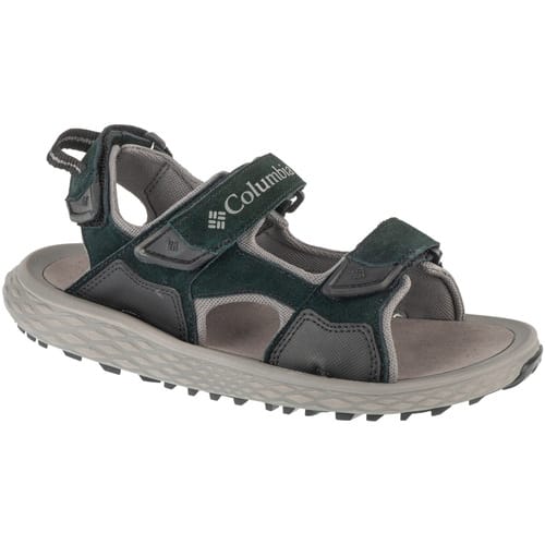 Columbia KONOS™ HIKER 3-STRAP Heren Sandalen - Black, City Grey