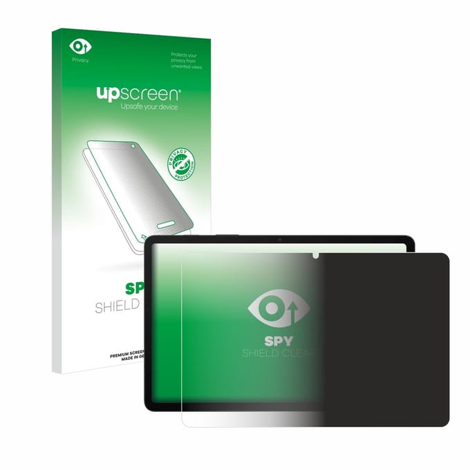 upscreen - privacy screenprotector voor Samsung Galaxy Tab S8 5G - Folie Beschermfolie Blauwlichtfilter
