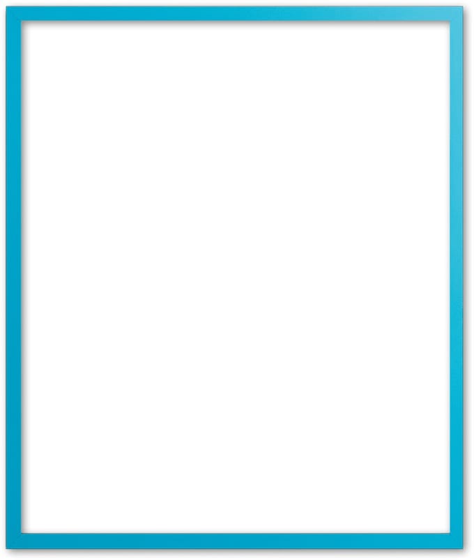 Moderne Lijst 60x90 cm Blauw - Emilia