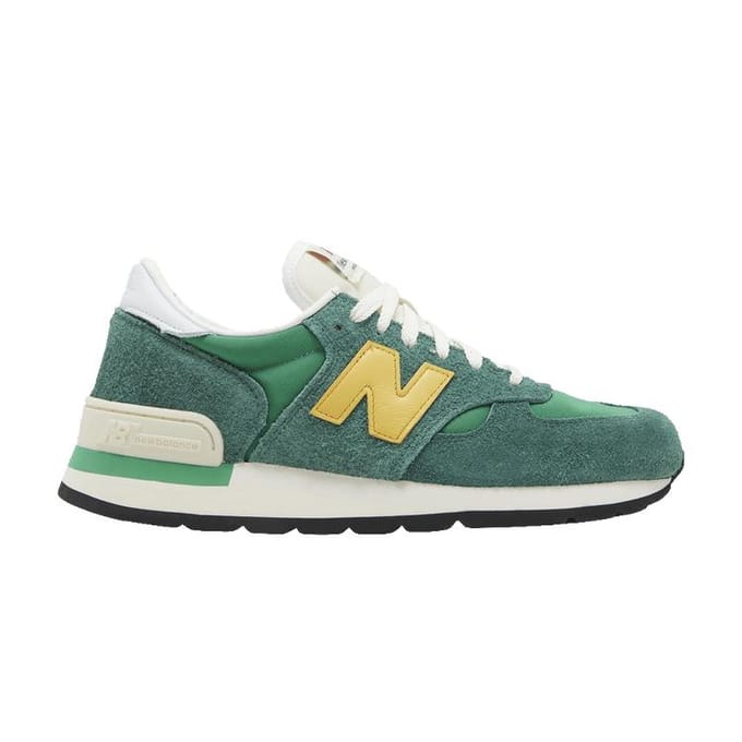 New Balance 990v1 MiUSA Groen Goud 44.5 gray
